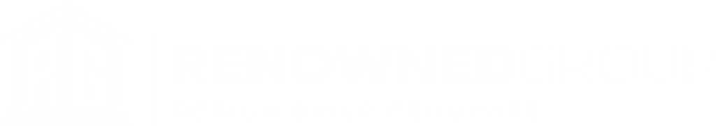 Renowned Group Logo Rectangle Logo White