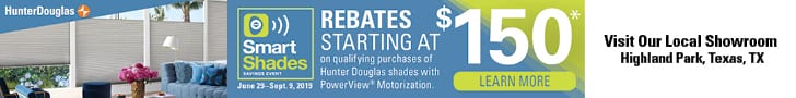 Save $150 On Hunter-Douglas-Motorized-Shades