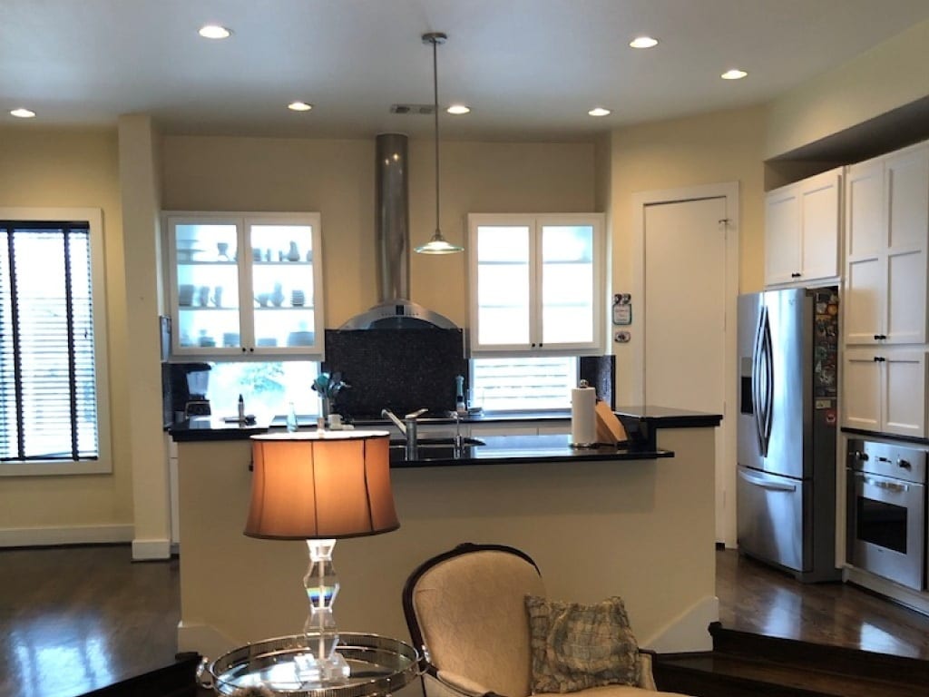 Before Renowned Kitchen Remodel Oak Lawn Turtle Creek Texas Townhomes Condo