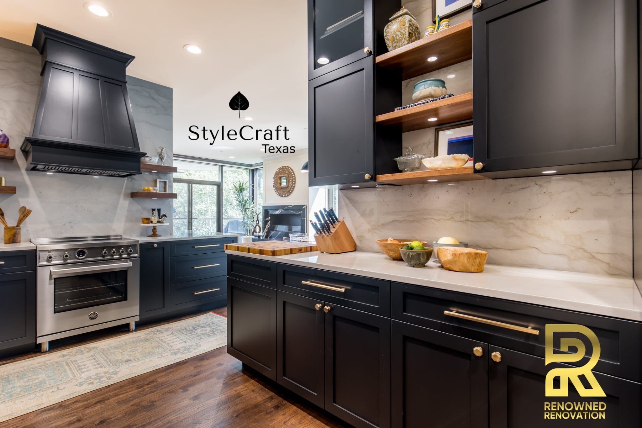 StyleCraft-Cabinets-Texas-Kitchen-Cabinets Installed-in-The-Claridge-Condominiums-Turtle-Creek-TX