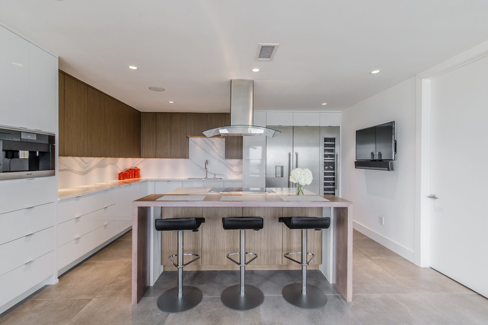 Renowned Renovation Penthouse Kitchen Remodel