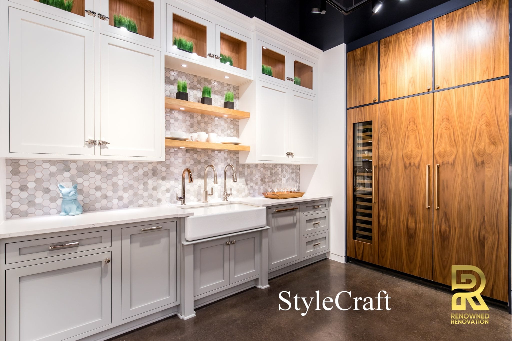 Kohler Signature Store Dallas StyleCraft Cabinets by Renowned Renovation
