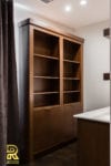 StyleCraft Custom Cabinets - Folding Bookshelf Closed