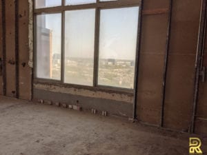 Luxury Penthouse Master Bedroom During Remodeling Dallas TX