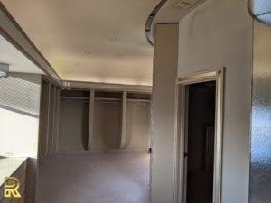 Open Closets in Master Suite