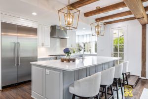 Luxury Kitchen Remodel Featuring CaesarStone Countertop