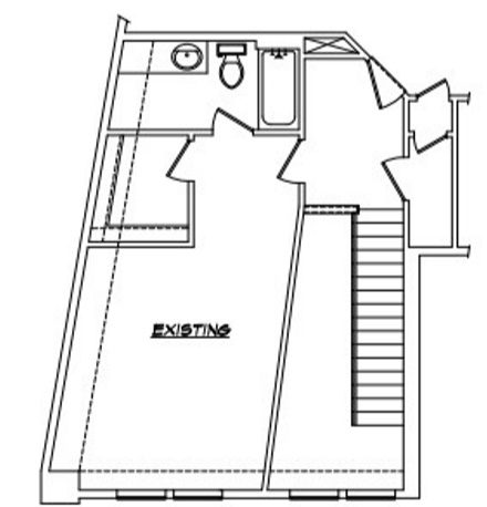 Before Remodeling Dallas High-Rise Condo with Loft Floorplan  