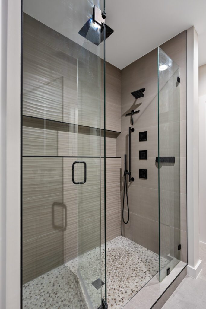 Dallas Urban Condo Master Shower After Remodeling