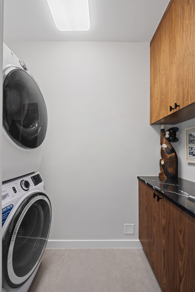 the renowned group dallas condo laundry room remodel sleek modern design