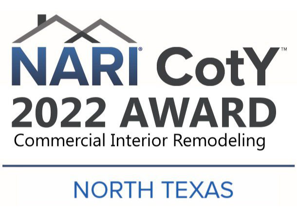 NARI CotY 2022 Awards North Texas: Commercial Interior Remodeling